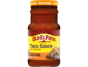 Old El Paso Taco Sauce for Topping Medium 200g