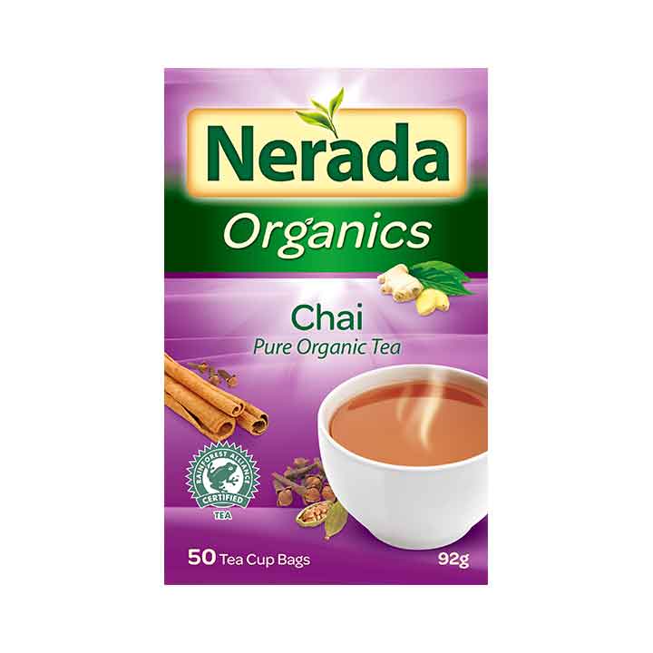 Nerada Chai Pure Organic Tea 50pk