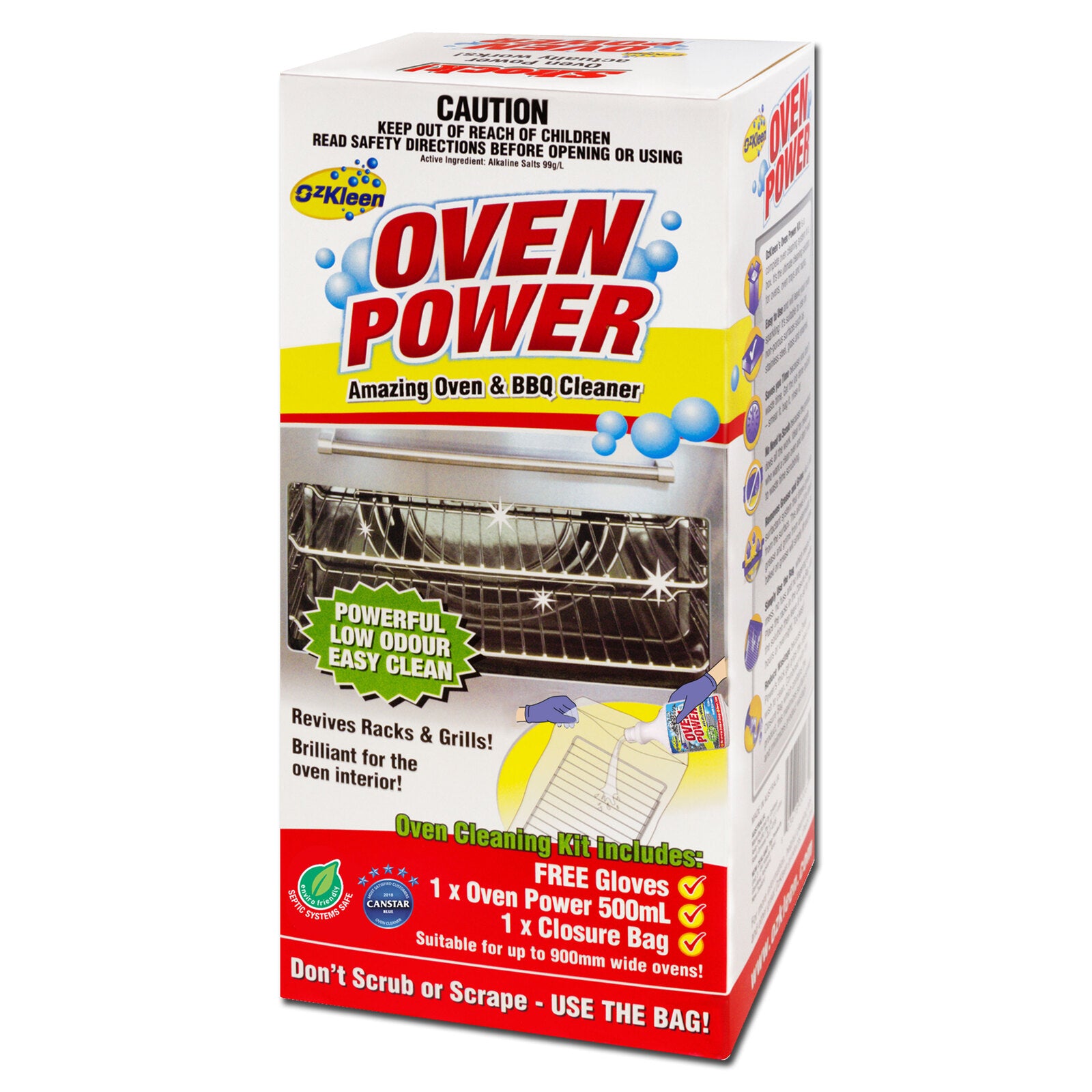 Oz Kleen Oven Power Kit 700g