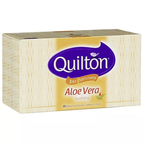 Quilton Tissues Aloe Vera 95pk