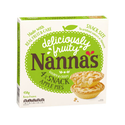 Nannas Snack Apples Pies 4pk