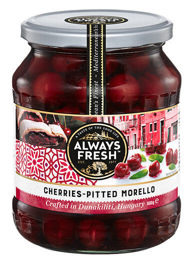 Always Fresh Cherries Pitted Morello 680g