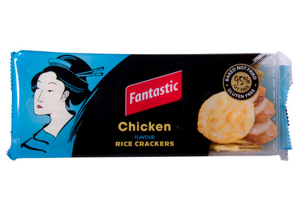 Fantastic Rice Crackers Chicken 100g